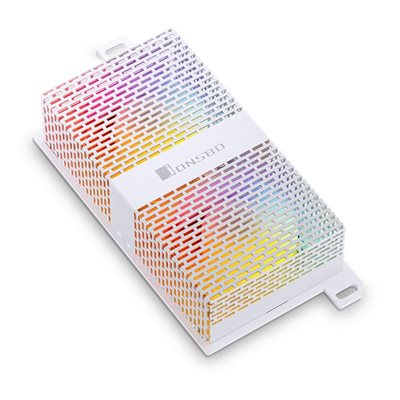 Jonsbo NF-1 White, ARGB-valaistu jäähdytysratkaisu muisteille, valkoinen