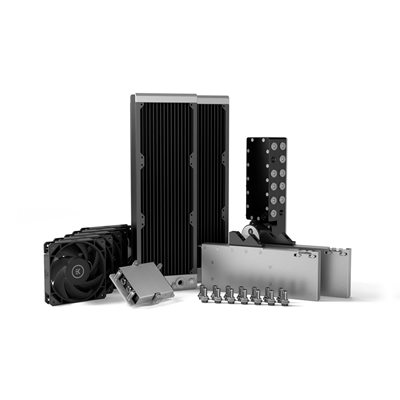 EK-Waterblocks EK-Pro QDC Kit 2xP360 1xSP5 2×6000 Ada -vesijäähdytyspaketti