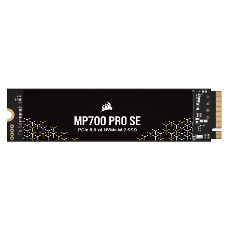 Corsair 4TB MP700 PRO SE, PCIe 5.0 x4 NVMe 2.0 M.2 SSD-levy, 14 000/12 000 MB/s