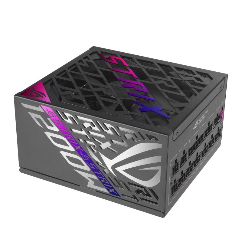 Asus 1200W ROG STRIX Platinum, ATX-virtalähde, 80 Plus Platinum, musta