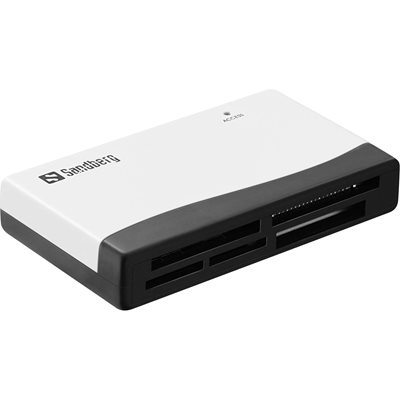 Sandberg Multi Card Reader, musta/harmaa