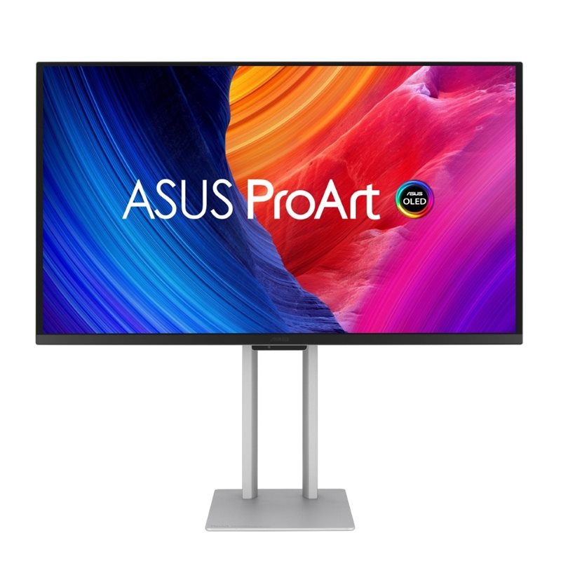 Asus 27" ProArt Display OLED PA27UCDMR, 4K 240Hz -monitori, musta/harmaa