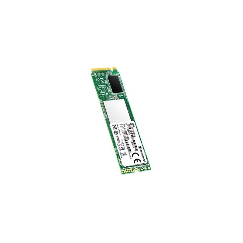 Transcend 1TB PCIe SSD 220S, M.2 SSD-levy, NVMe, PCIe Gen3 x4, 3400/1900 MB/s