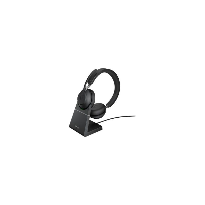 Jabra Evolve2 65 MS, Bluetooth-kuulokkeet, sis. lataustelakka, USB-C