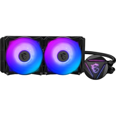 MSI MAG CORELIQUID 280R, AIO-nestejäähdytysratkaisu prosessorille, musta