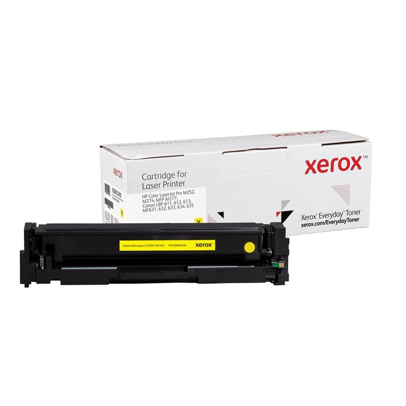 Xerox Everyday Toner -tarvikelaserväriainekasetti, keltainen, jopa 1400 sivua (HP)