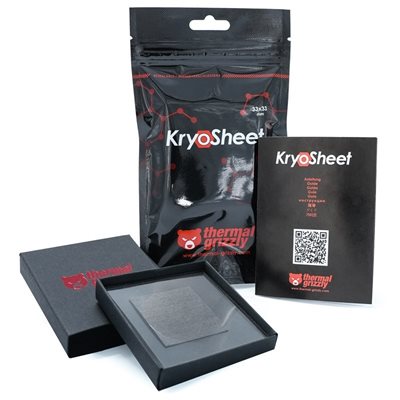 Thermal Grizzly KryoSheet thermal pad - 33 x 33 mm