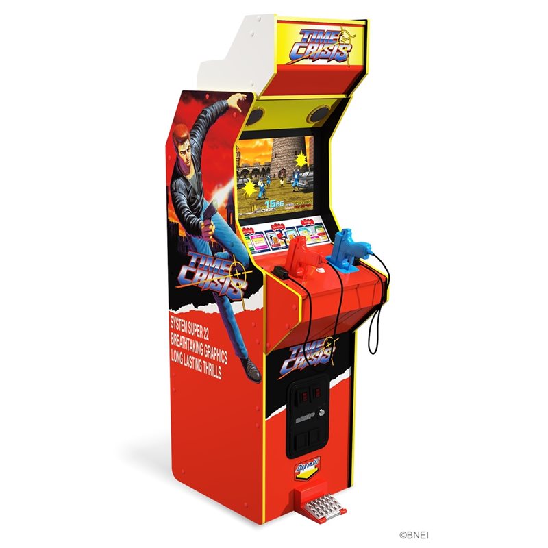Arcade1Up Time Crisis Deluxe Arcade Machine -pelikabinetti