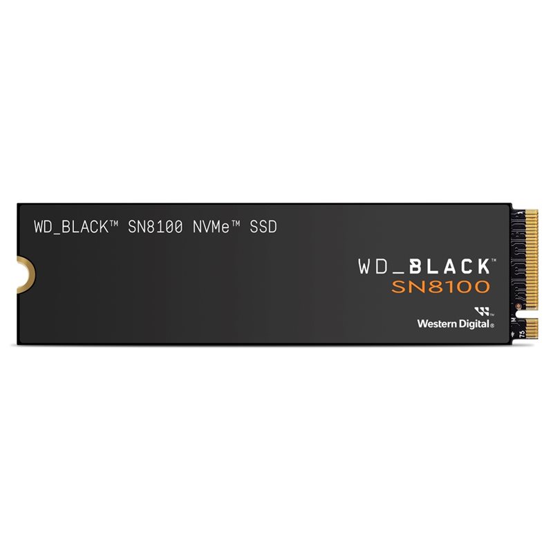 Western Digital 4TB WD_BLACK SN8100 NVMe SSD -levy, M.2 2280, PCIe 5.0 x4, 14 900/14 000 MB/s