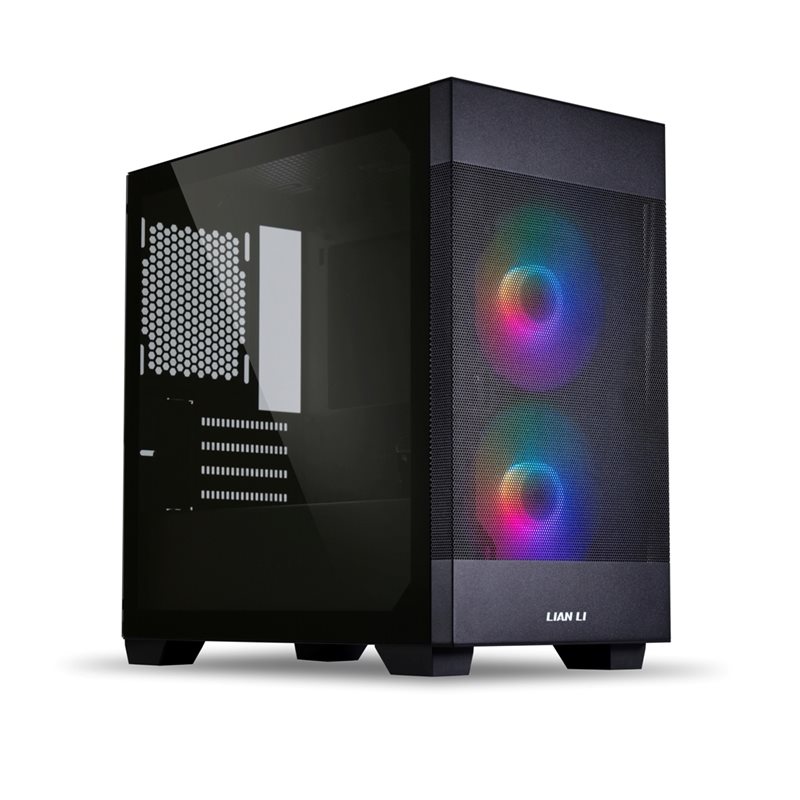 Lian Li (Outlet) LANCOOL 205M Mesh, ikkunallinen mATX-kotelo, musta