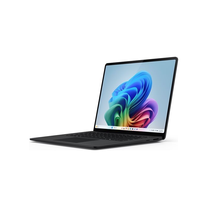 Microsoft 15" Surface Laptop Copilot+ PC for Business, kannettava tietokone, musta