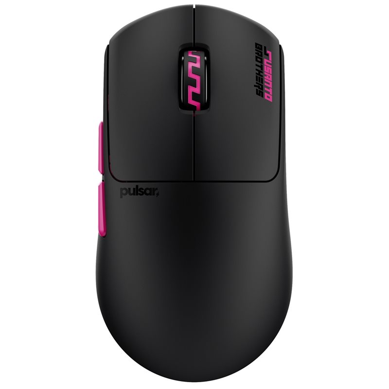 Pulsar (Outlet) Pro Series Susanto-X, langaton pelihiiri, 32 000 DPI, musta / pinkki