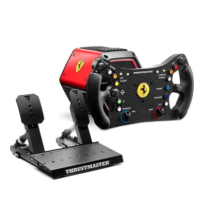 ThrustMaster T818 + F488 + RACELINE LTE BUNDLE -pohjayksikkö, ratti ja polkimet, PC