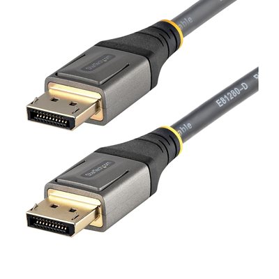 StarTech.com DisplayPort 1.4 -näyttökaapeli, 0,3m, musta