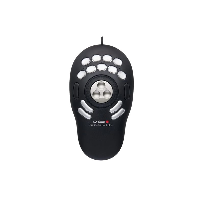 Contour Design Multimedia Controller PRO v2 -ohjain, musta
