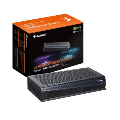 Gigabyte AORUS RTX 5060 Ti AI BOX, ulkoinen näytönohjain, 16GB GDDR7