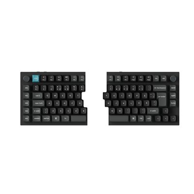 Keychron Q11 Ultra 75% Split 8K, langaton mekaaninen näppäimistö, POM Red, musta