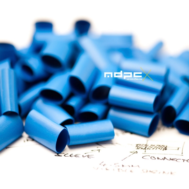 MDPC-X 4:1 Small -kutistesukka, esileikattu, 50 kpl, sininen