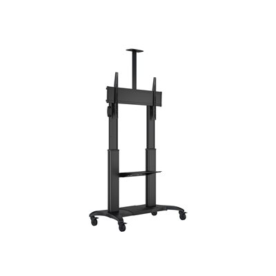 Multibrackets 60-100" M Public Floorstand Dual Pillar 180 HD, kärryteline, musta