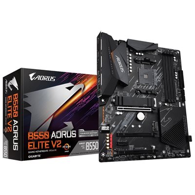 Gigabyte B550 AORUS ELITE V2, ATX-emolevy