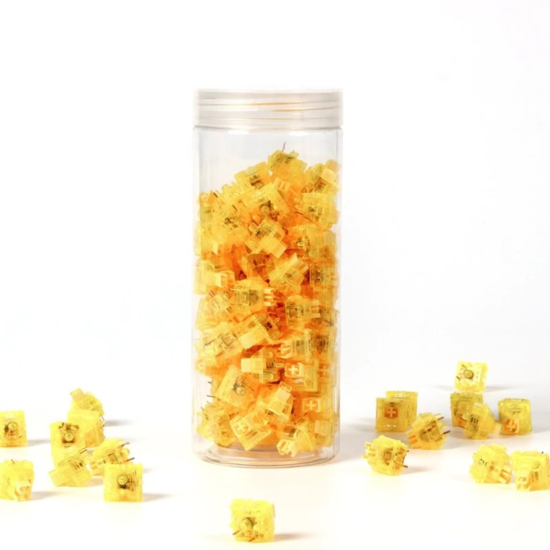 Keychron Gateron Ink V2 Switch Set -kytkinsarja, Yellow, 110 kpl