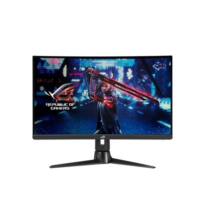 Asus 27" ROG Strix XG27AQV, kaareva 170Hz (OC) QHD-pelimonitori, musta