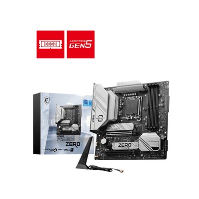MSI B760M PROJECT ZERO, mATX-emolevy