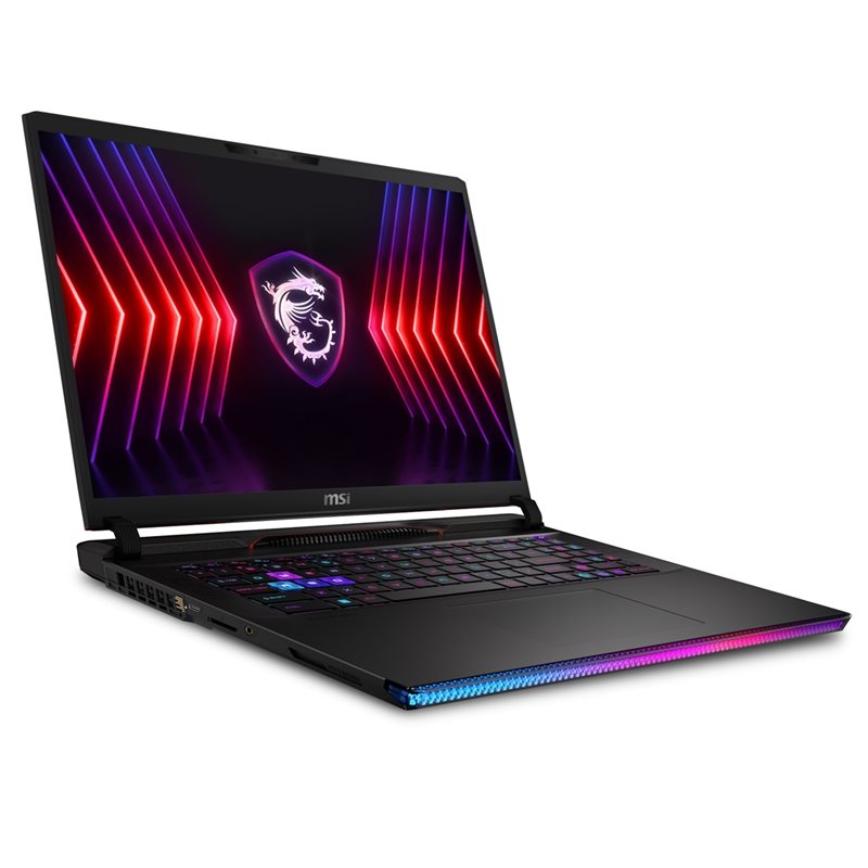 MSI 17" Raider GE78 HX 14VHG-638NEU, kannettava pelitietokone, Core Black - Kuva 2