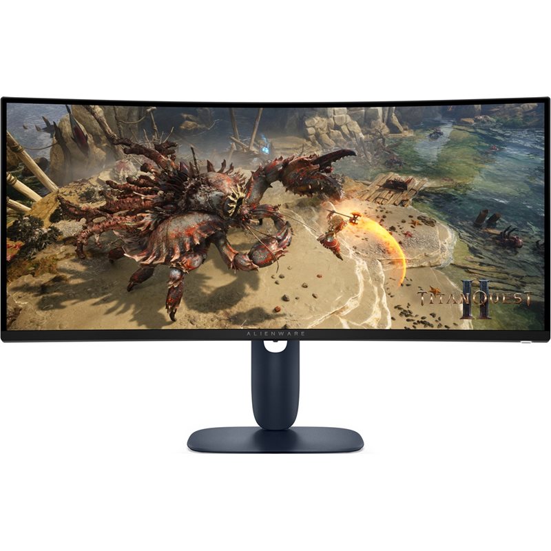 Dell 34" Alienware AW3425DWM, kaareva 180Hz -pelimonitori, musta