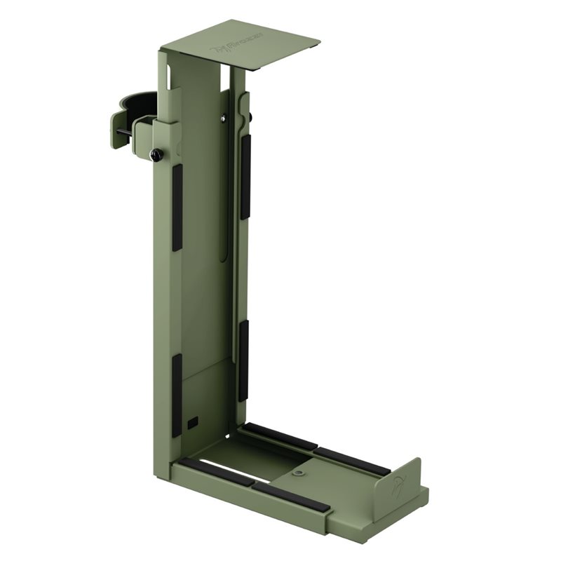 Arozzi PC Mount, tietokoneen keskusyksikön pöytäkiinnike, Forest Green