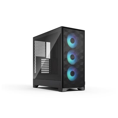 Fractal Design Pop 2 Air Black TG RGB, ikkunallinen miditornikotelo, musta