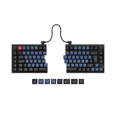 Keychron Q11, mekaaninen näppäimistö, 75%, Gateron G Pro Brown, Carbon Black - A