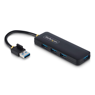 StarTech.com 4-porttinen 3.2 Gen1 USB-hubi, musta