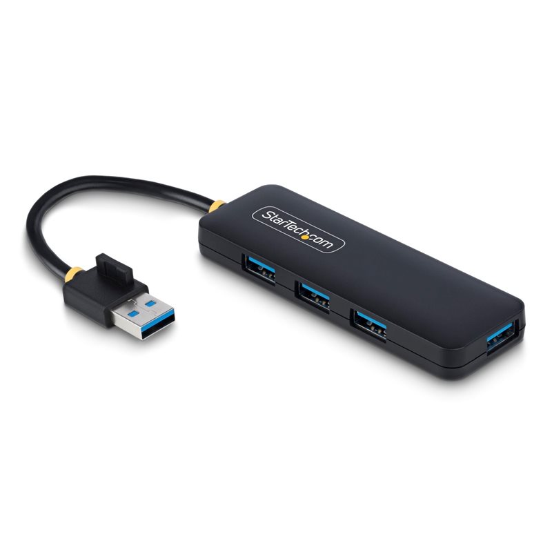 StarTech.com 4-porttinen 3.2 Gen1 USB-hubi, musta