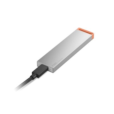 Lenovo 2TB PS8S Portable SSD, ulkoinen SSD-levy, USB 3.2 Gen 2, Cool Grey