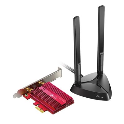 TP-Link Archer TX3000E, Dual Band AX3000 Wi‑Fi 6 -PCIe-kortti, PCIe x1, Bluetooth 5.0