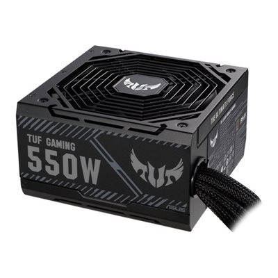 Asus 550W TUF GAMING, ATX-virtalähde, 80 Plus Bronze, musta