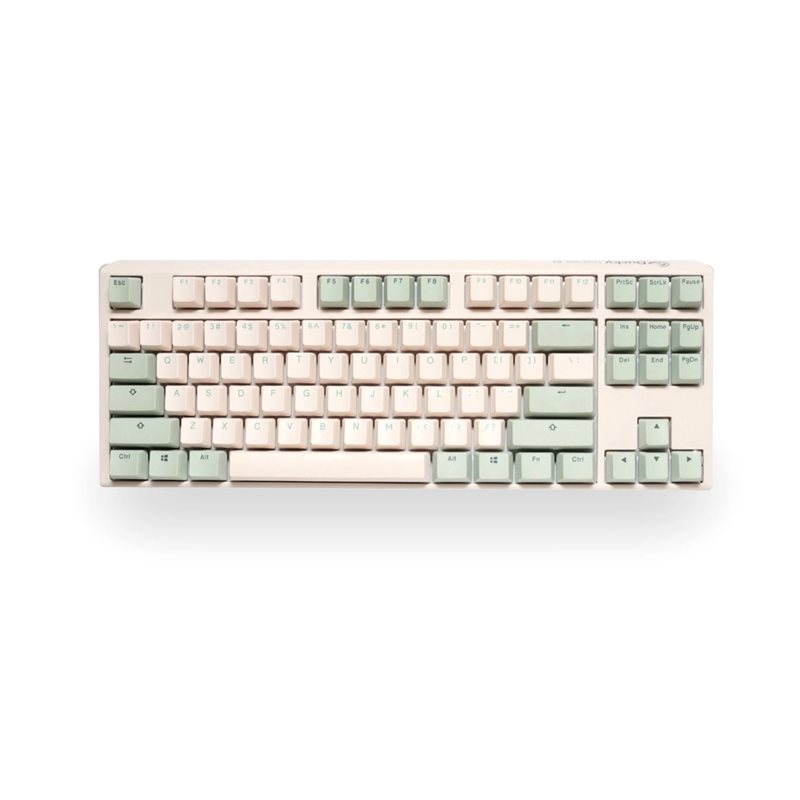 Ducky One 3 TKL Matcha, mekaaninen näppäimistö, 80%, Cherry MX Red, (Tarjous! Norm. 111,90€)