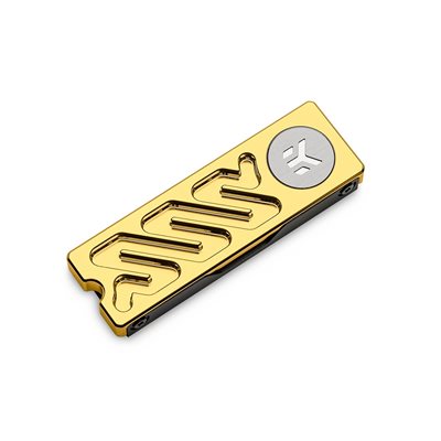 EK-Waterblocks EK-Quantum Convection M.2 NVMe - Gold, passiivinen M.2 jäähdytyssiili (Poistotuote! Norm. 42,90€)