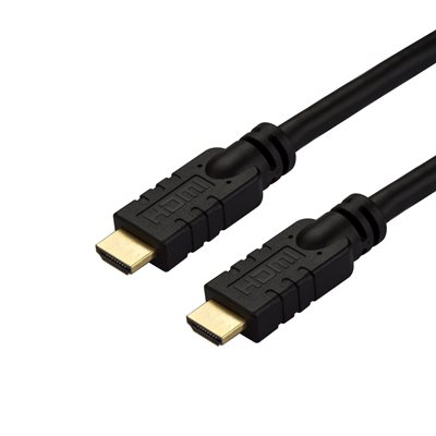 StarTech.com 2.0 HDMI -näyttökaapeli, CL2-luokiteltu, aktiivinen, 10m, musta