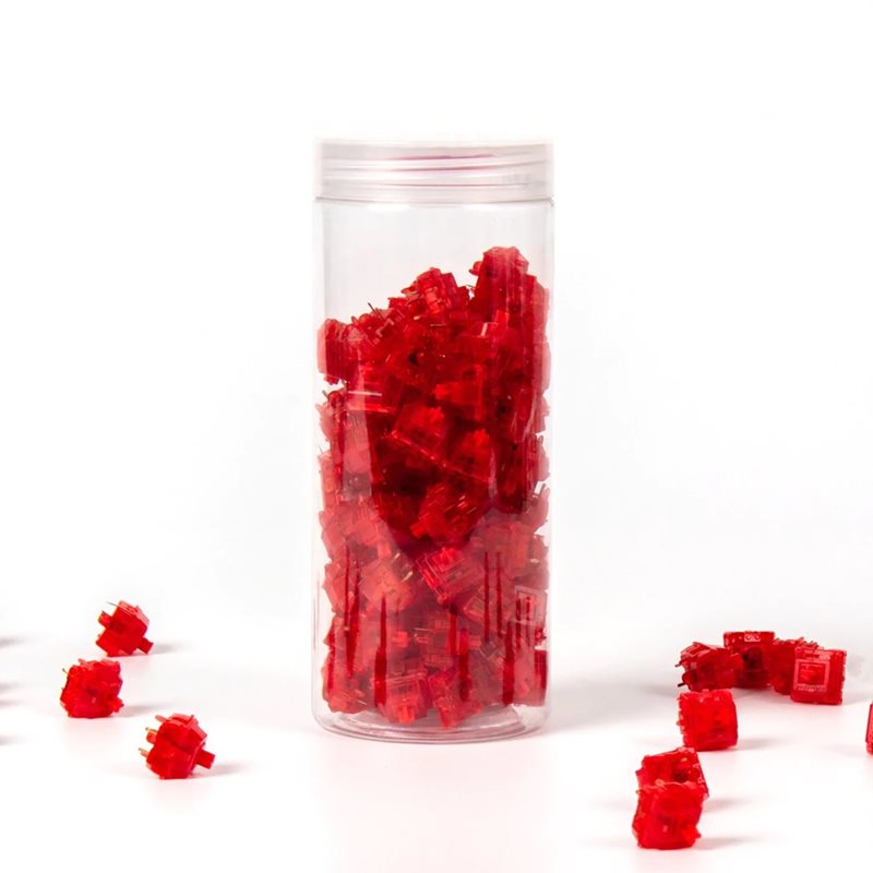 Keychron Gateron Ink V2 Switch Set -kytkinsarja, Red, 110 kpl
