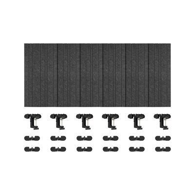 Streamplify ACOUSTIC PANEL -akustiikkapaneelisarja, 6 kpl