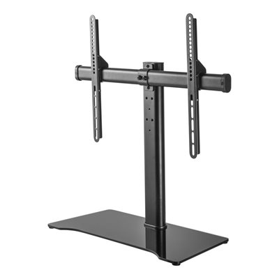 Deltaco 32-55" Tabletop Stand, -pöytäteline näytölle, musta