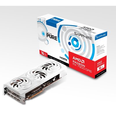Sapphire Radeon RX 7900 GRE PURE -näytönohjain, 16GB GDDR6