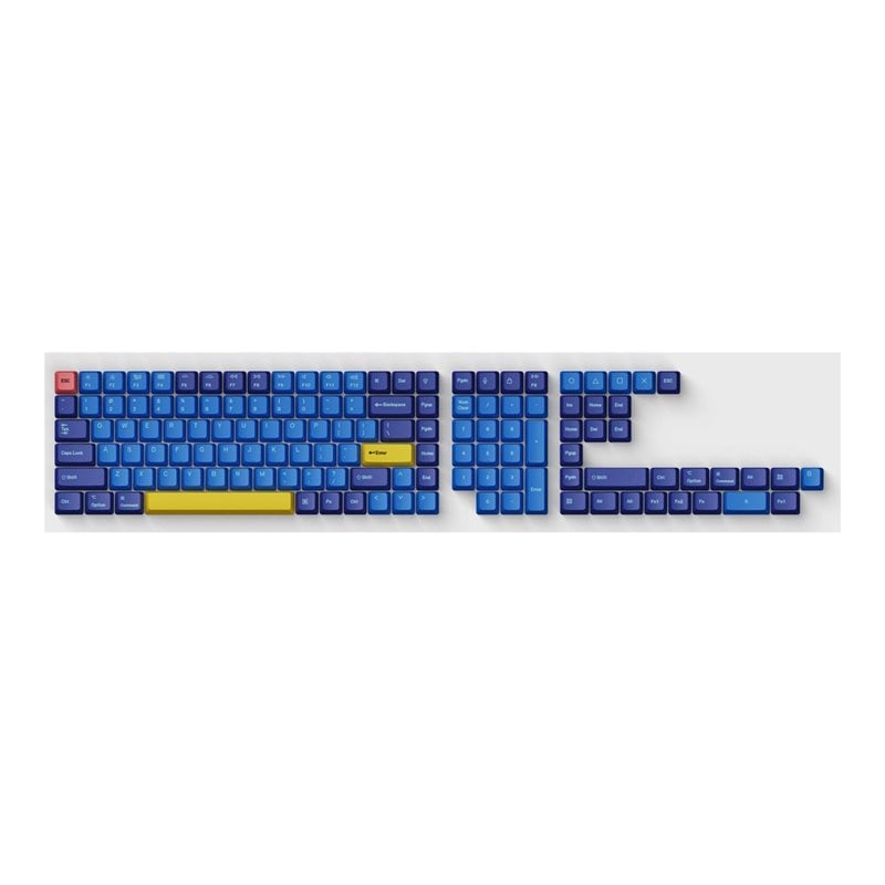 Keychron OEM Dye-Sub PBT Keycap Set - Beach -näppäinhattusarja, Nordic