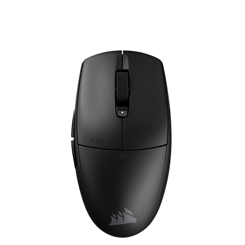 Corsair M55 WIRELESS, langaton pelihiiri, 24 000 DPI, musta