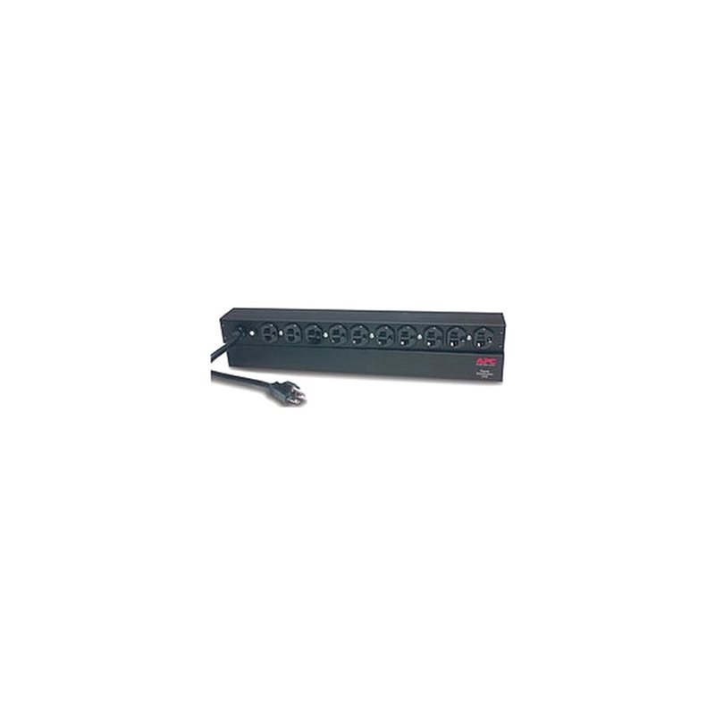 APC Basic Rack PDU 1U, 20A/120V, 10x NEMA 5-20R