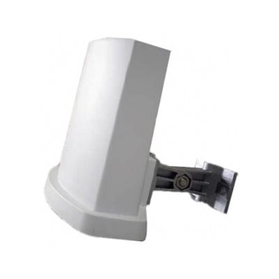 Chinmore Industry Ltd 2,4 / 5 GHz suuntaava Wi-Fi -antenni ulkokäyttöön, N-naaras, 10-15 dBi, valkoinen