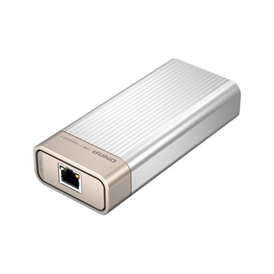 QNAP 10 Gigabit Ethernet -verkkoadapteri, Thunderbolt 3/4 & USB4-C, harmaa
