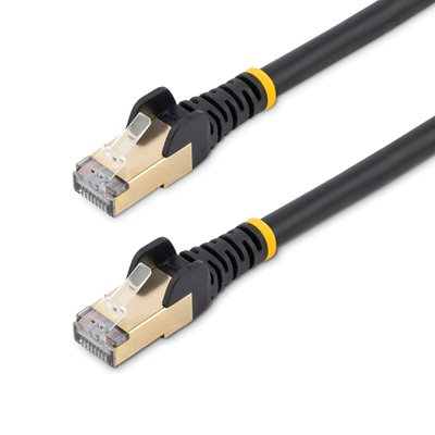 StarTech.com STP Cat6a suojattu laitekaapeli, 10m, musta